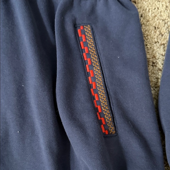 Solitaire Navy Jacket with Floral Embroidery - Picture 6 of 12